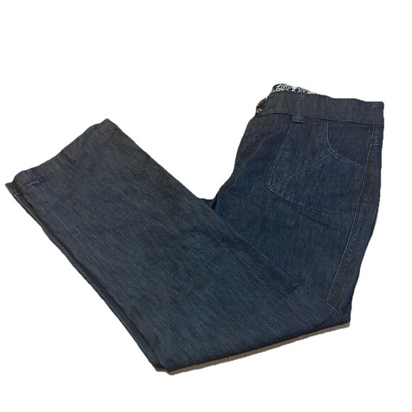 Lee Natural Straight Leg Just Below The Waist Jeans Women's 10 Petite Blue - Picture 1 of 3